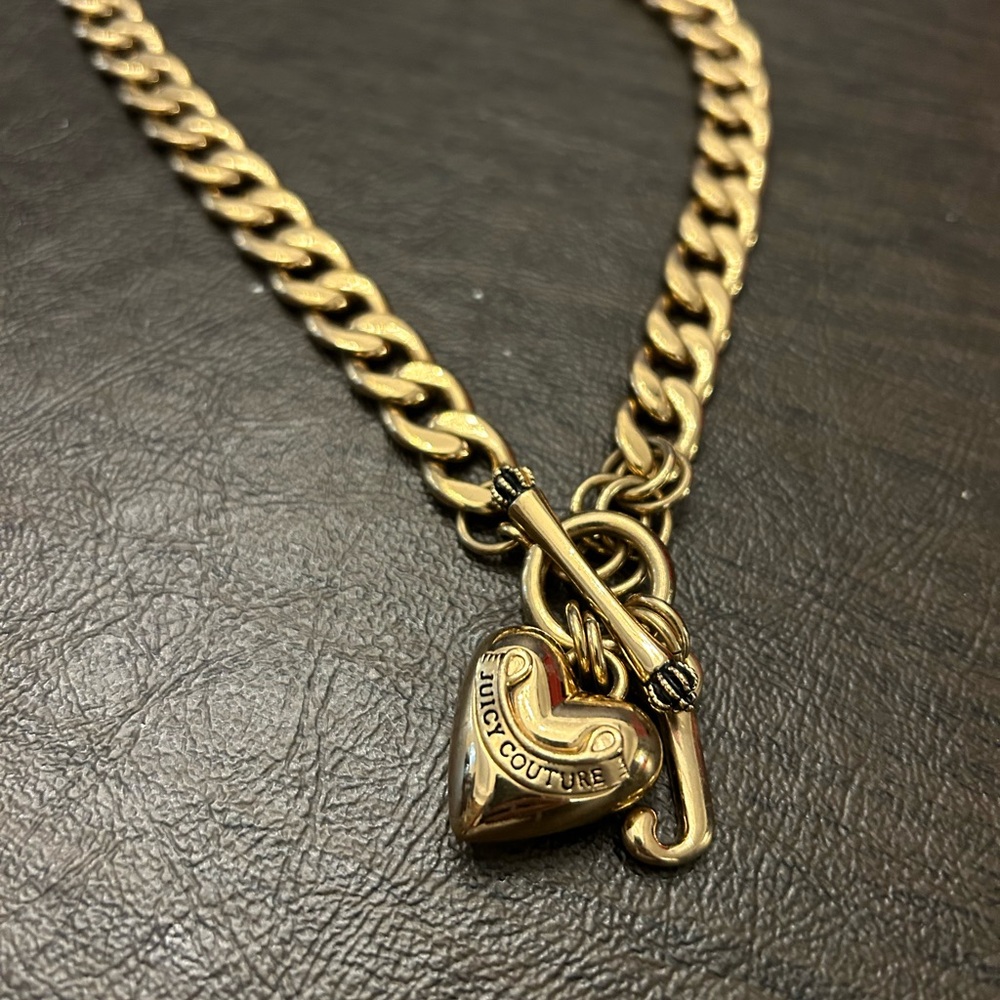 Brand new juicy couture charm necklace